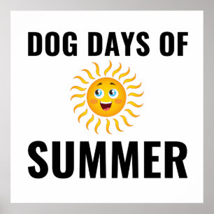 Poster Dias de Cachorro do Verão
