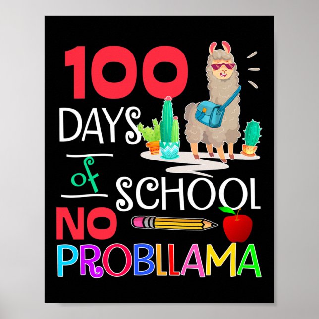 Poster Dias De Escola Sem Problema Llama Llama Meninas (Frente)