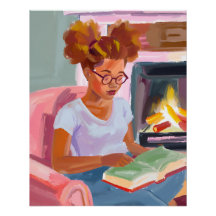 Dias de Leitura Cozy: Garota Afro em uma Instituiç