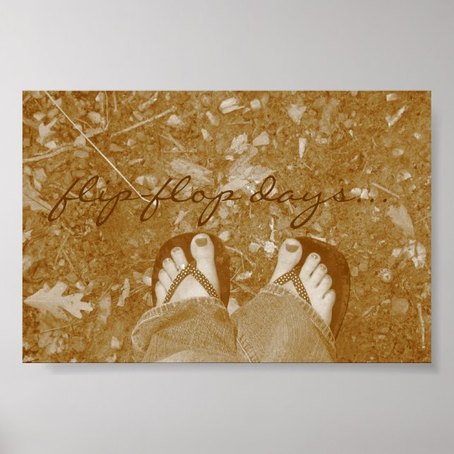 Poster "Dias de Sacudir..." Pôster (Frente)