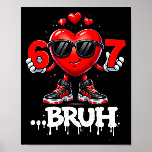 Poster Dias de São Valentim Engraçados 67 Sorvete Meme Se