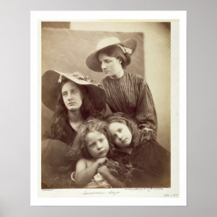 Póster Dias de verão, c.1866 (impressão do albume de um