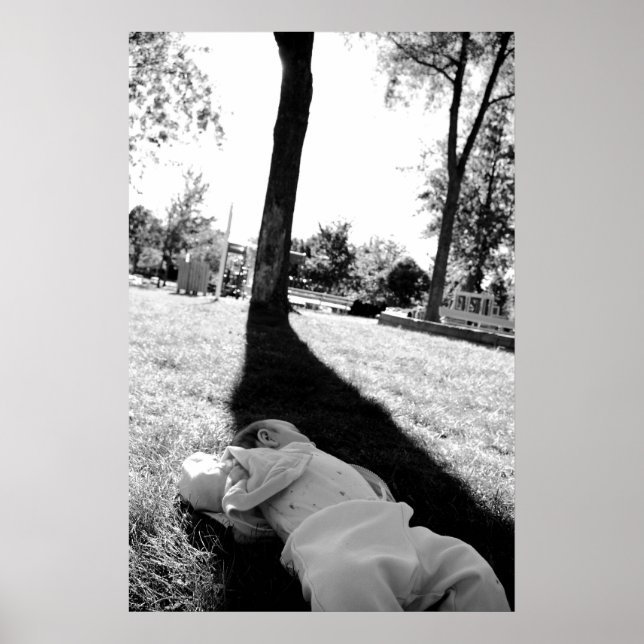 Póster Dias de Verão Preguiçosos (Frente)