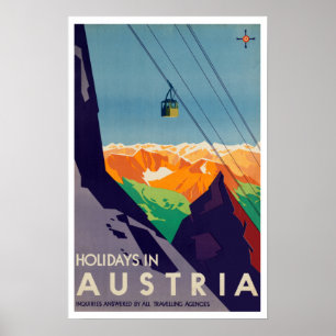 Poster Dias feriados na Áustria