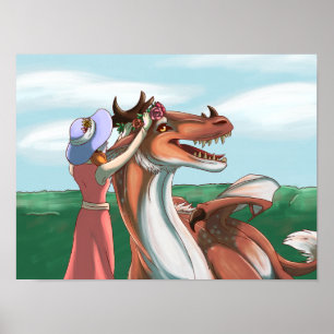 Poster Dias pacíficos