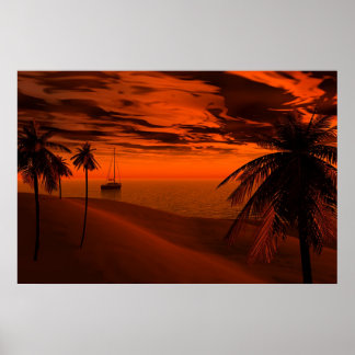 Póster Dias Tropicais