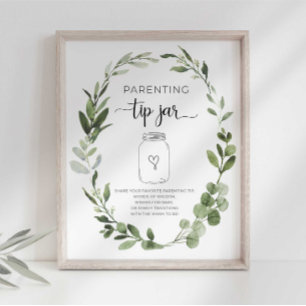 Poster Dicas de parentalidade para o Sinal de Festa da Ma