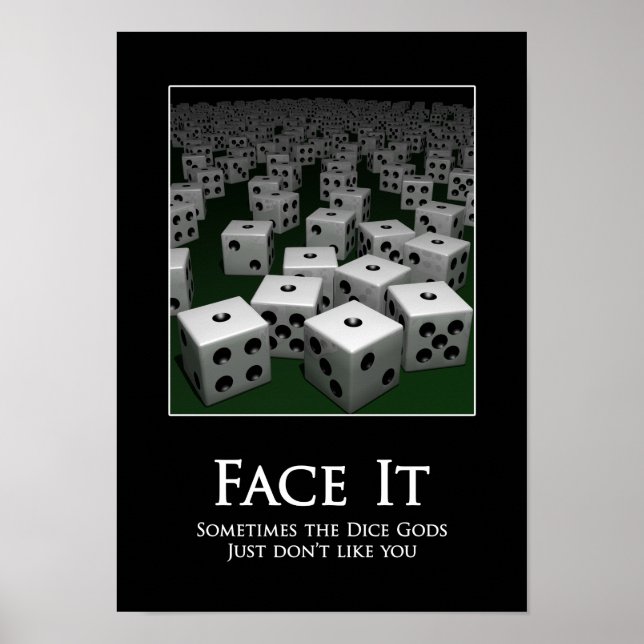 Poster Dice Gods (Frente)