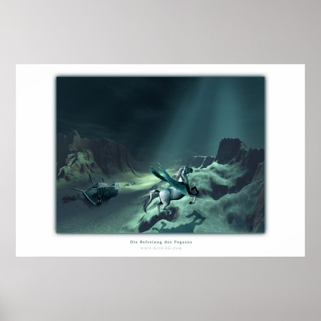 Póster Die Befreiung des Pegasus (Frente)