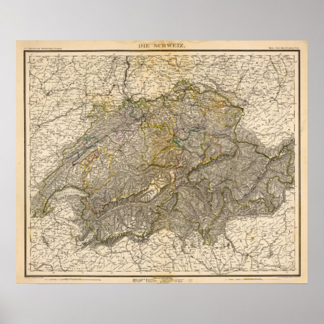 Poster Die Schweiz (Frente)