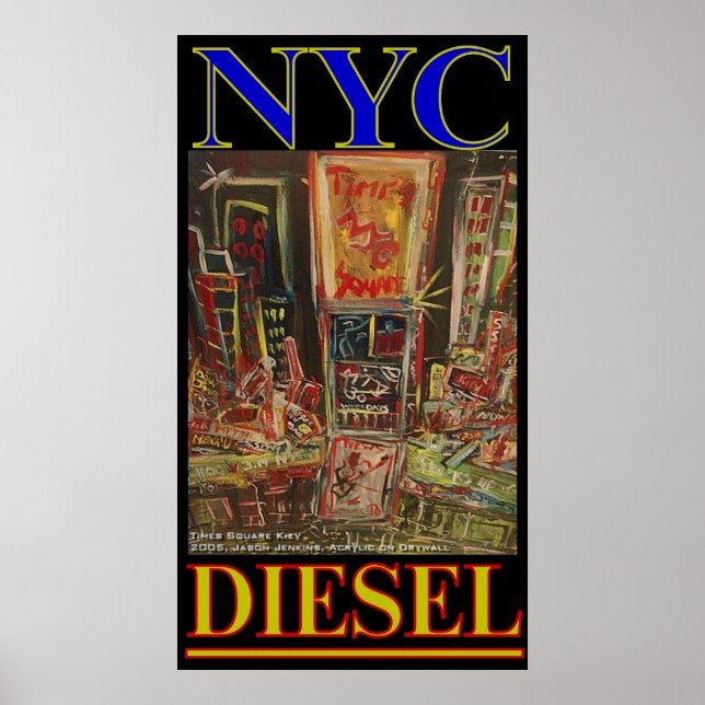 PÓSTER DIESEL DE NOVA YORK (Frente)