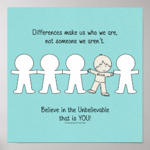 Poster Diferenças nos fazem