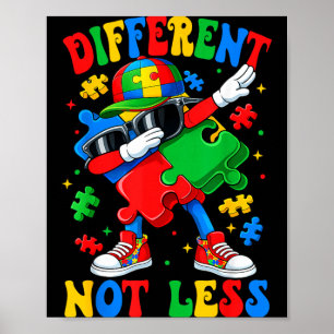 Poster Diferente Não Menos Quebra-Cabeça Dabbing Conscien