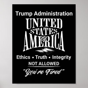 Poster Diga à verdade que você é demitido Administração d