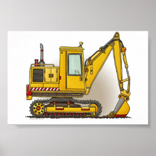 Póster Digger Shovel