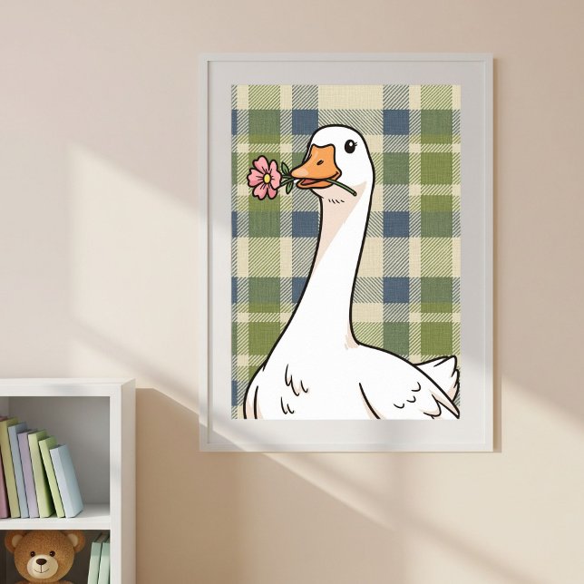 Poster Digital and Physical Print with Cute Duck  (Criador carregado)