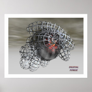 Póster Digital Forge 10