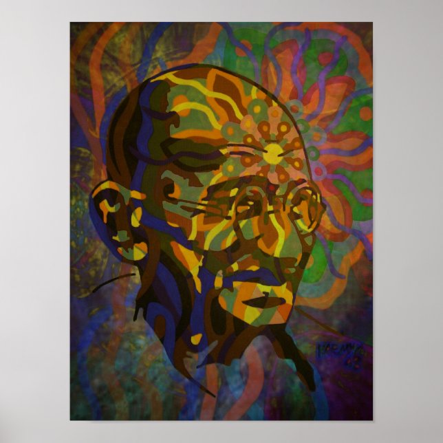 Póster digital gandhi - 2012 (Frente)