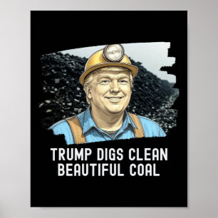 Poster Dígitos Limpos Ba de Minas de Carvão