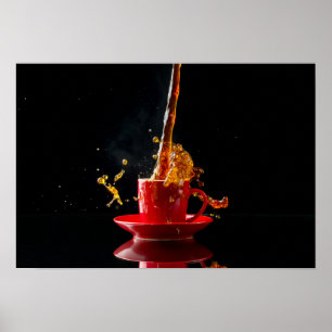 Póster Dilúvio do café