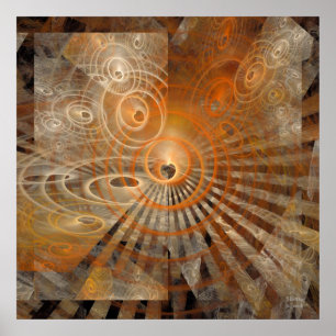 Poster "Dimensões do Coração Aberto"