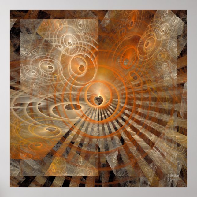 Poster "Dimensões do Coração Aberto" (Frente)