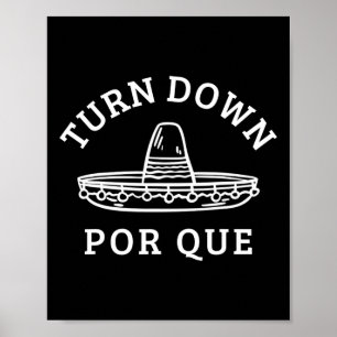 Poster Diminua Por Que Festa Mexicana Divertida Cinco De