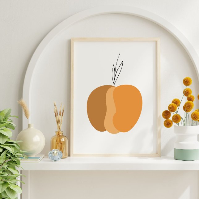 Poster Diminuição da Pumpkin de Boho Minimamente (Criador carregado)