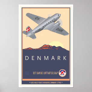 Póster Dinamarca