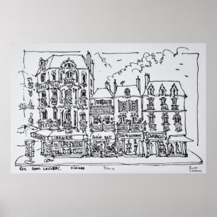 Póster Dinard, Bretanha do Norte, França