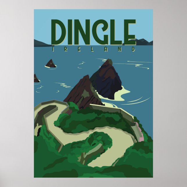 Poster Dingle Ireland (Frente)