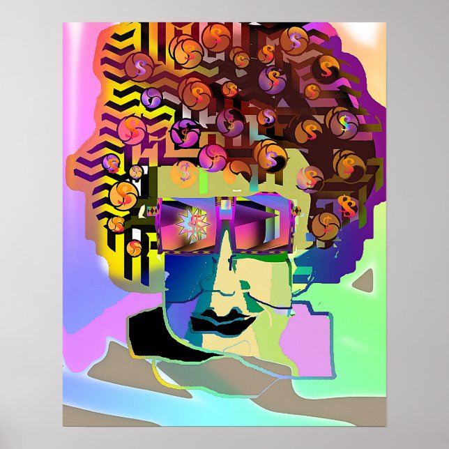 Poster Dinheiro Em Sua Mente (Frente)