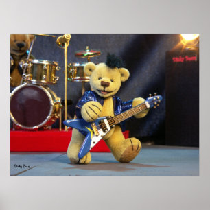 Poster Dinky Bears Guitarist