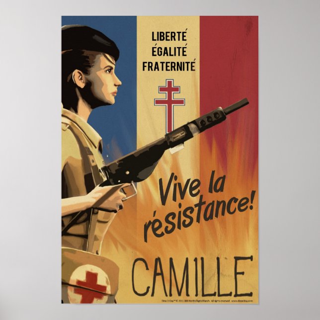 Póster Dino D-Day: Camille (Frente)