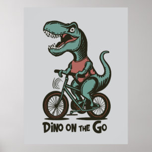 Poster Dino em Movimento