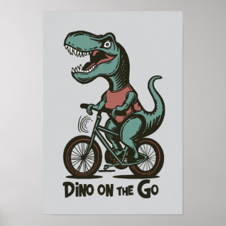 Poster Dino em Movimento
