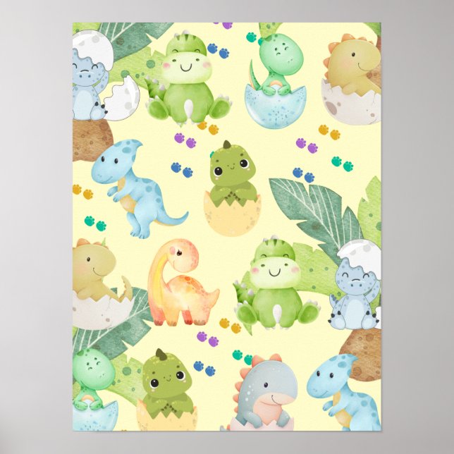 Poster Dino Fofo (Frente)