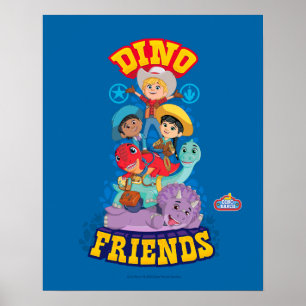 Poster Dino Friends Dino Ranch