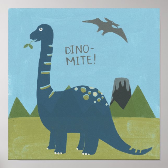 Poster Dino-mite Dinossaur (Frente)