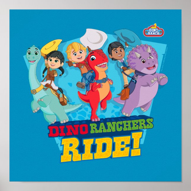Poster Dino Ranch | Os Ranchers Andam! (Frente)