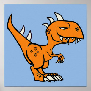 Poster Dinosaur cartoon