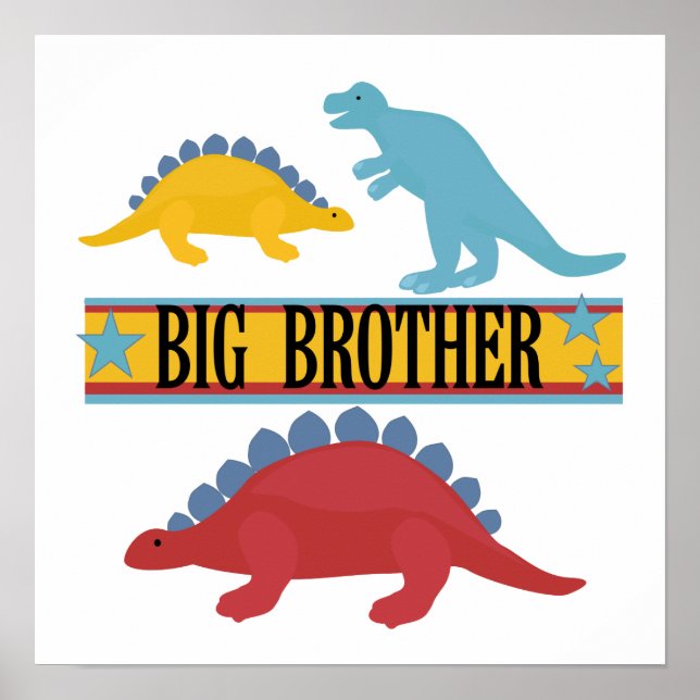 Póster Dinossaur Big Brother (Frente)