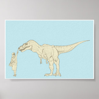 Poster Dinossauro 6x4