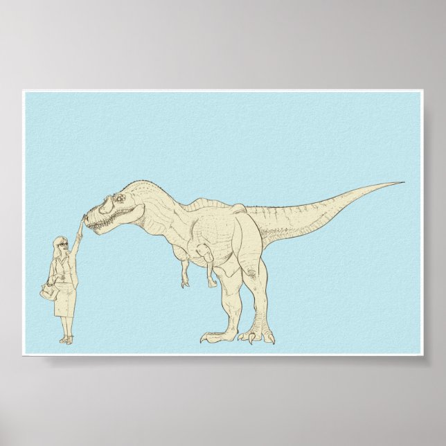 Poster Dinossauro 6x4 (Frente)