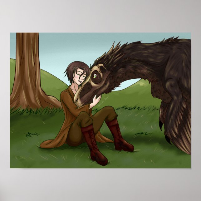 Poster Dinossauro Doce (Frente)