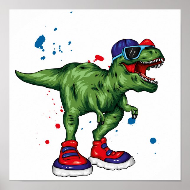 Poster Dinossauro legal (Frente)