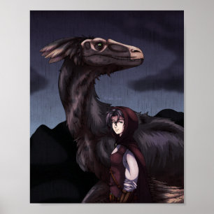Poster Dinossauro Rainha