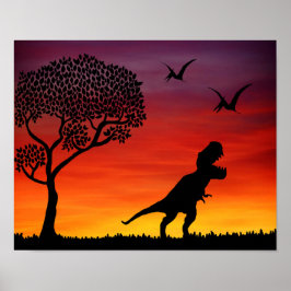 Poster Dinossauros Jurássicos