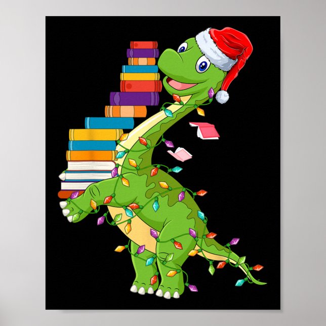 Poster Dinossauros Não Aprenderam Matemática Professor de (Frente)