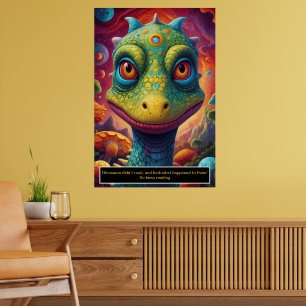 Poster Dinossauros no Espaço: Coleção de Pôsteres de Aven